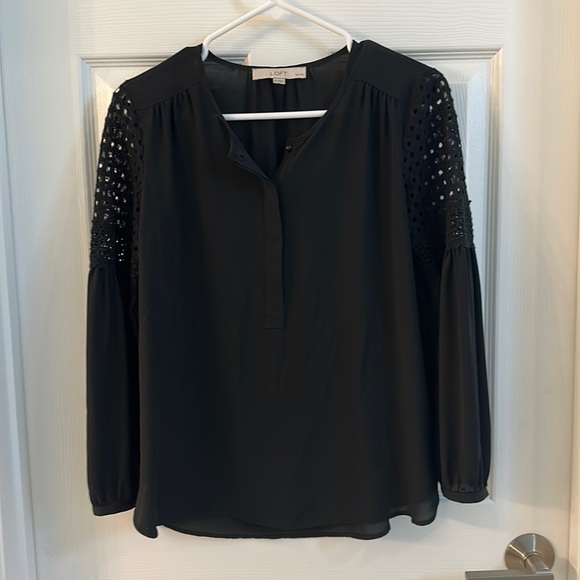 Loft black blouse - Picture 1 of 7